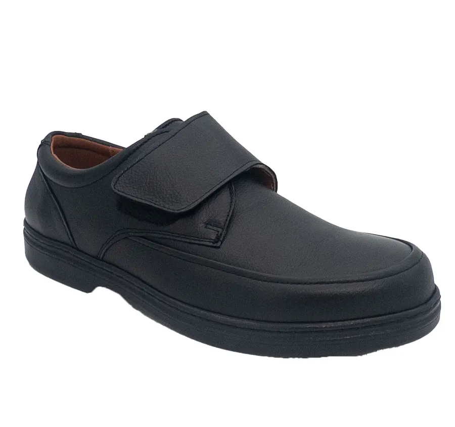ZAPATO DOCTOR CUTILLAS 73221 PIEL NEGRO PLANTILLA EXTRAÍBLE ACOLCHADA MOCASÍN AUTOCIERRE PARA HOMBRE 28592
