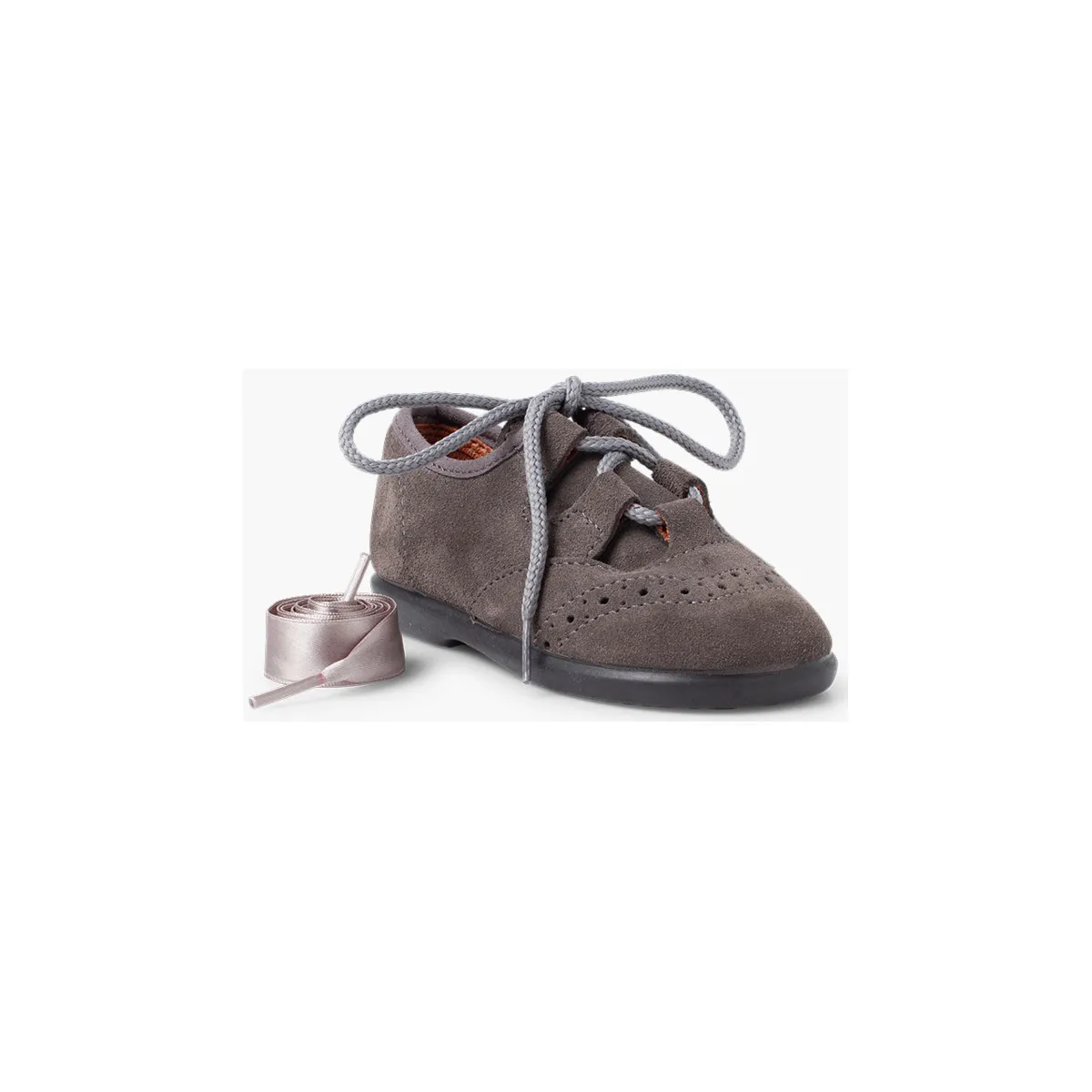 Zapato Inglés Niños en Serraje