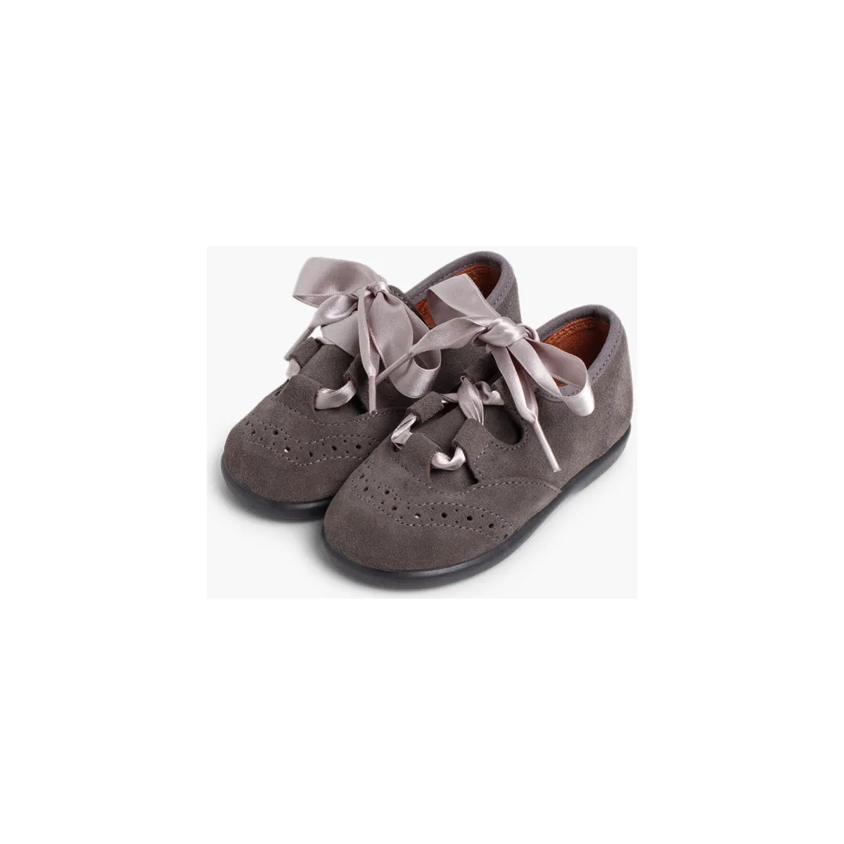 Zapato Inglés Niños en Serraje