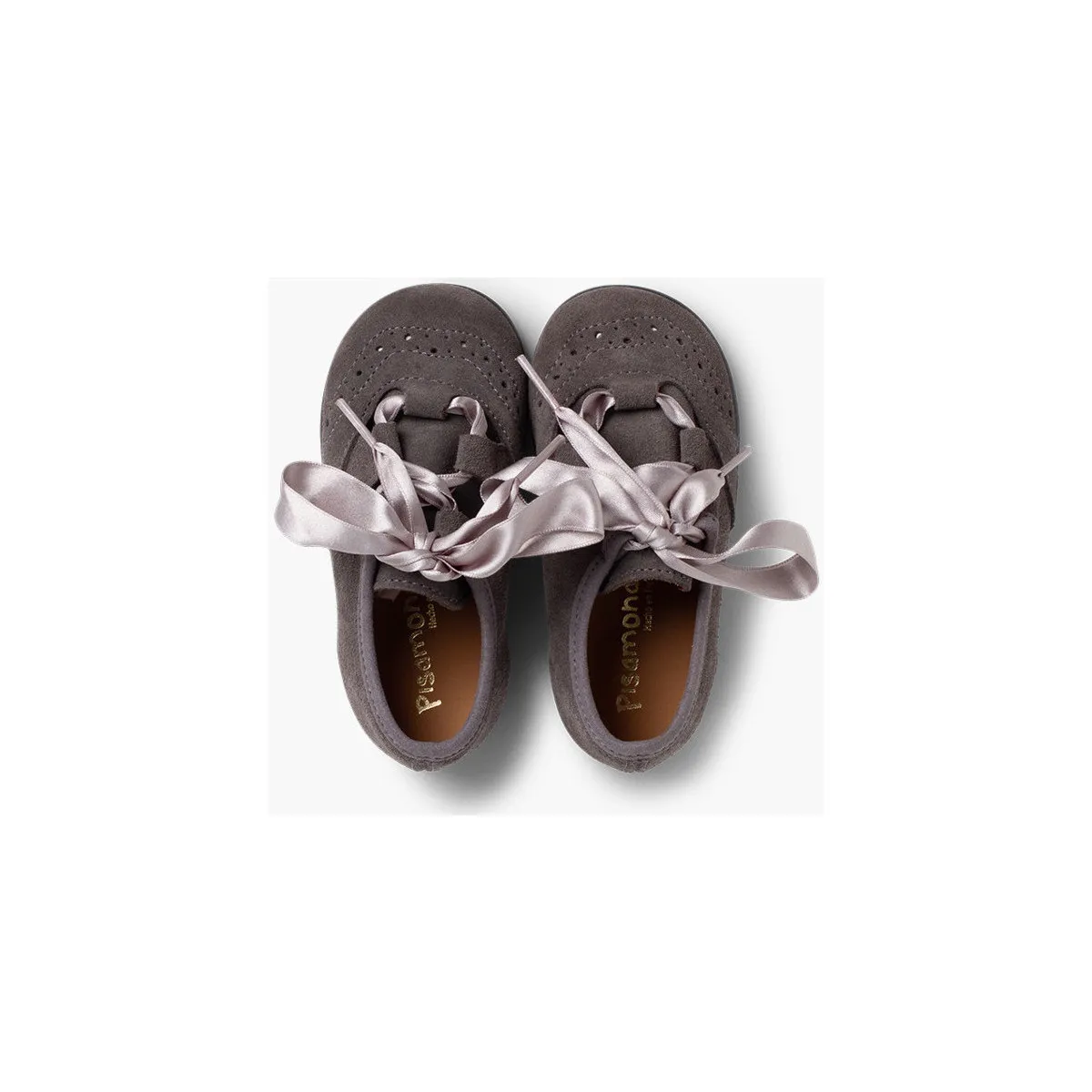 Zapato Inglés Niños en Serraje