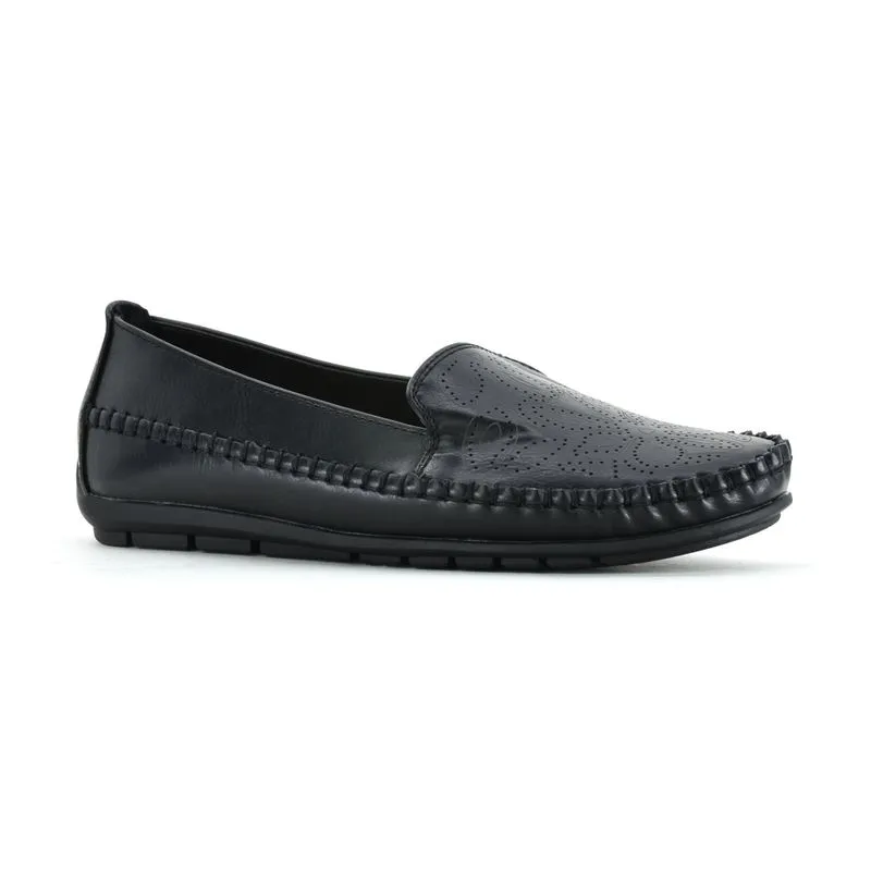 Zapato Mocasín Korium Confort Flowers