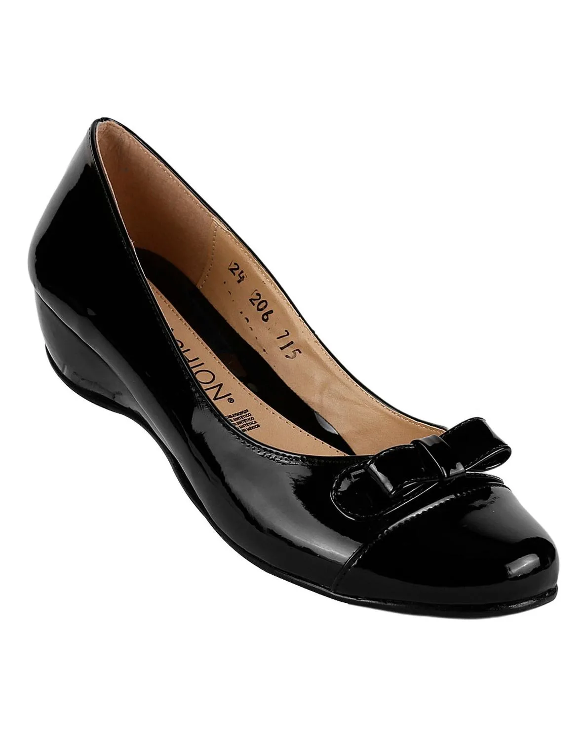 Zapato Mujer Mocasín Vestir Cua Negro Stfashion 20203901