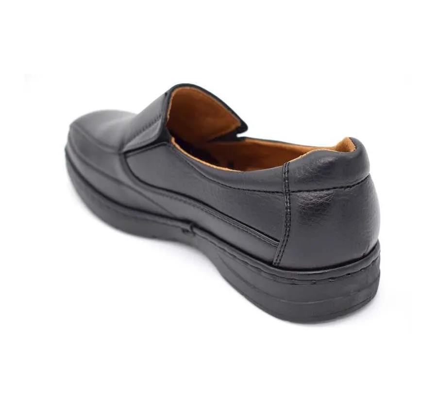ZAPATO URBAN LIKE DE HOMBRE BARATO MOCASÍN ELÁSTICOS NEGRO 22021