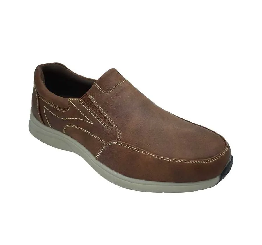 ZAPATO URBAN LIKE PSR22802 MOCASÍN ELÁSTICOS MARRÓN MUY CÓMODO PARA HOMBRE PLANTILLA EXTRAÍBLE 27510
