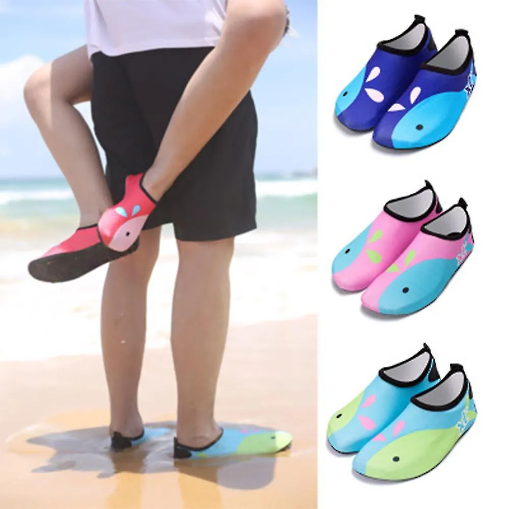 Zapatos de agua para niños Niñas Niños niños pequeños Calcetines secos rápidos antideslizantes para nadar en la playa Caminar