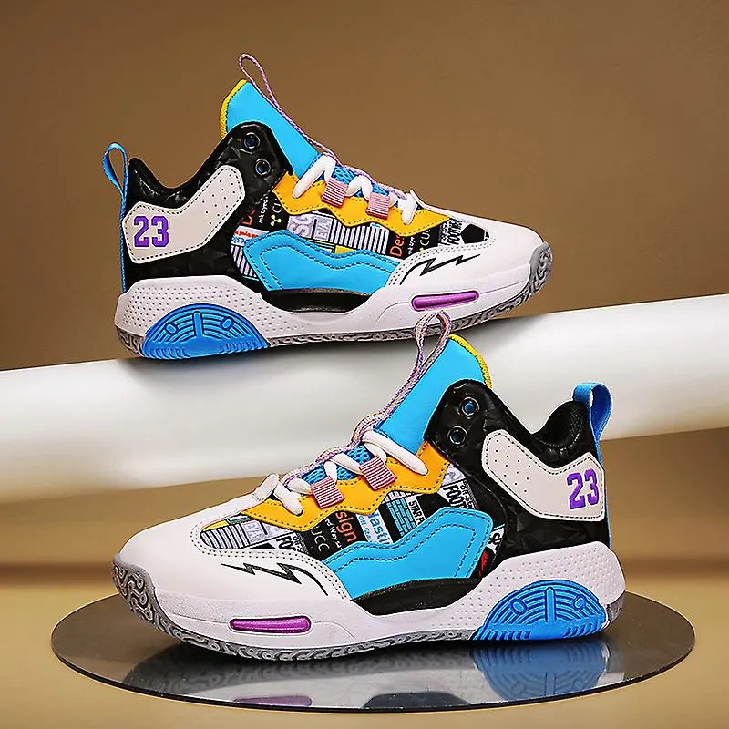 Zapatos de baloncesto para niños Moda Niños Niñas Zapatillas deportivas transpirables 2209