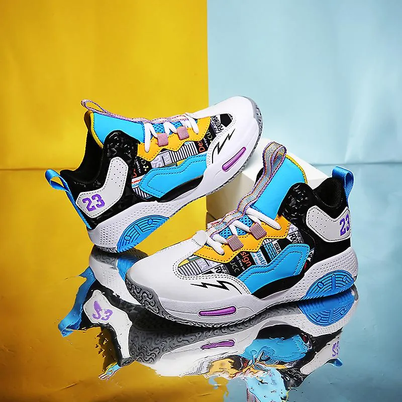 Zapatos de baloncesto para niños Moda Niños Niñas Zapatillas deportivas transpirables 2209