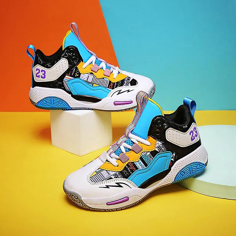 Zapatos de baloncesto para niños Moda Niños Niñas Zapatillas deportivas transpirables 2209