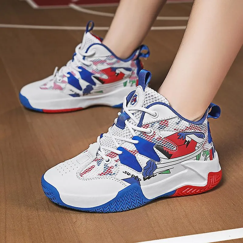 Zapatos de baloncesto para niños Moda Niños Niñas Zapatillas deportivas transpirables 2L7066