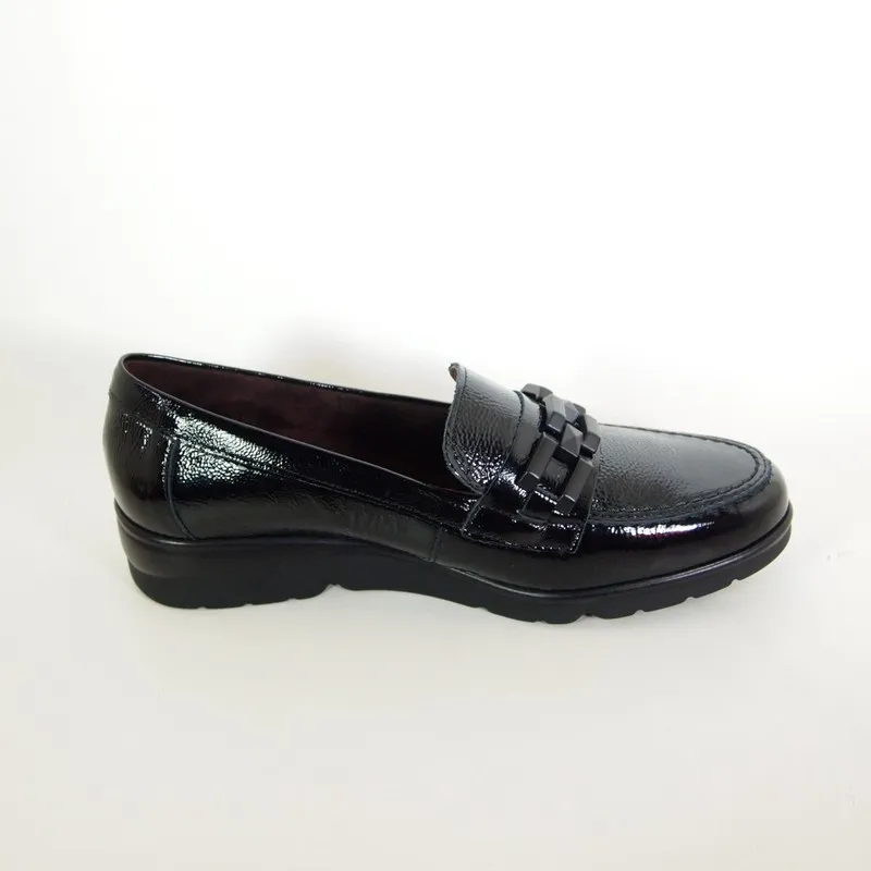 Zapatos Pitillos 10002 Mocasín Negro