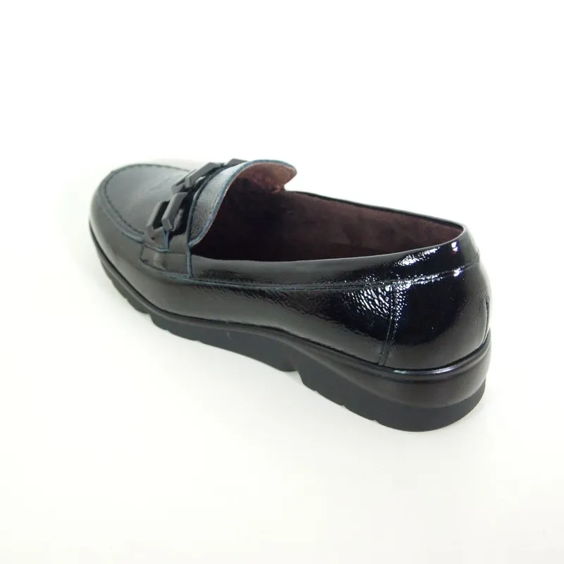 Zapatos Pitillos 10002 Mocasín Negro