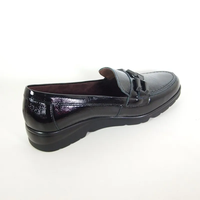 Zapatos Pitillos 10002 Mocasín Negro