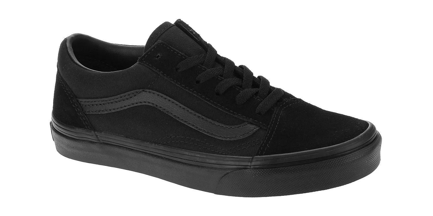 ZAPATOS VANS OLD SKOOL  BLACK/BLACK  UNISEX JUNIOR