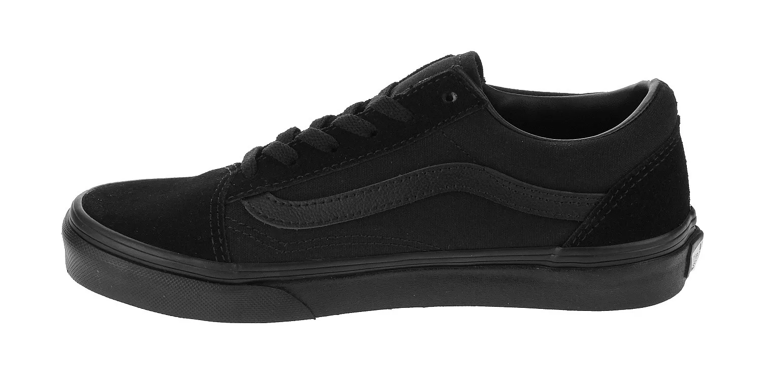 ZAPATOS VANS OLD SKOOL  BLACK/BLACK  UNISEX JUNIOR